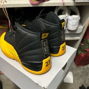 Air Jordan 12’s Black & Yellow